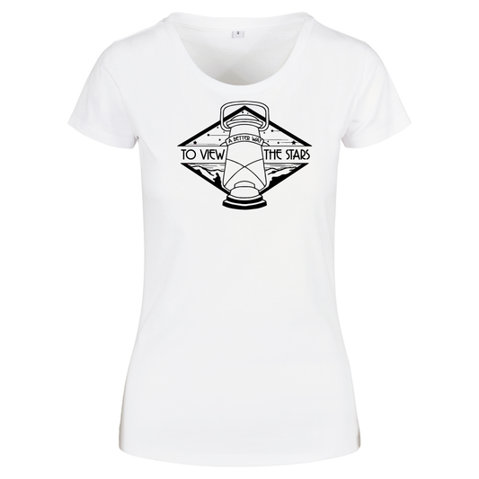 A Better Way to View the Stars Ladies' Camping T-Shirt