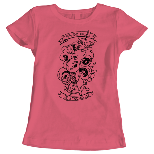 Pen & Ink Studios - All At Sea Ladies T-Shirt