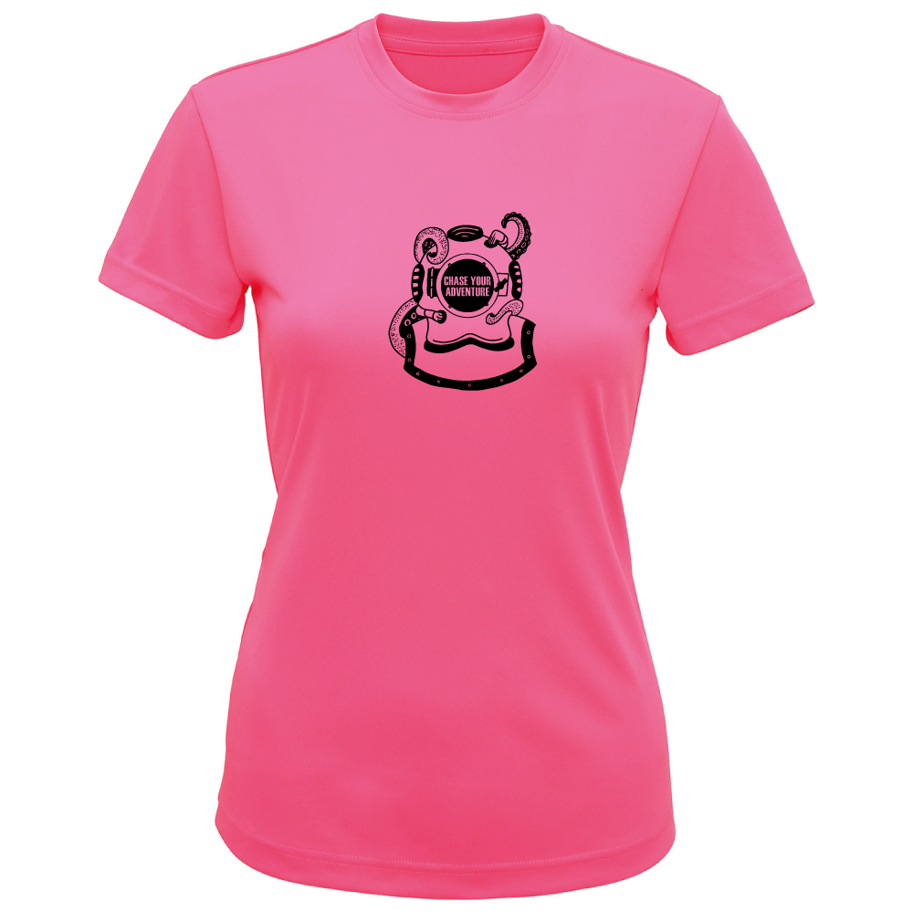 Chase Your Adventure Diving Sea Lovers Ladies T-Shirt