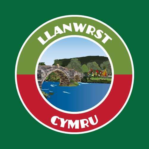 Llanrwst Cymru Sticker | Holiday Visitor Themed Sticker