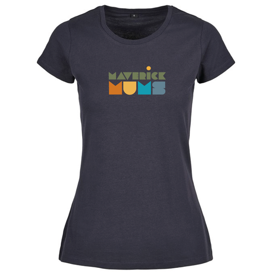 Maverick Mums Yoga Classic Fit T-Shirt | Unisex Adventure Tee | Front & Back Design