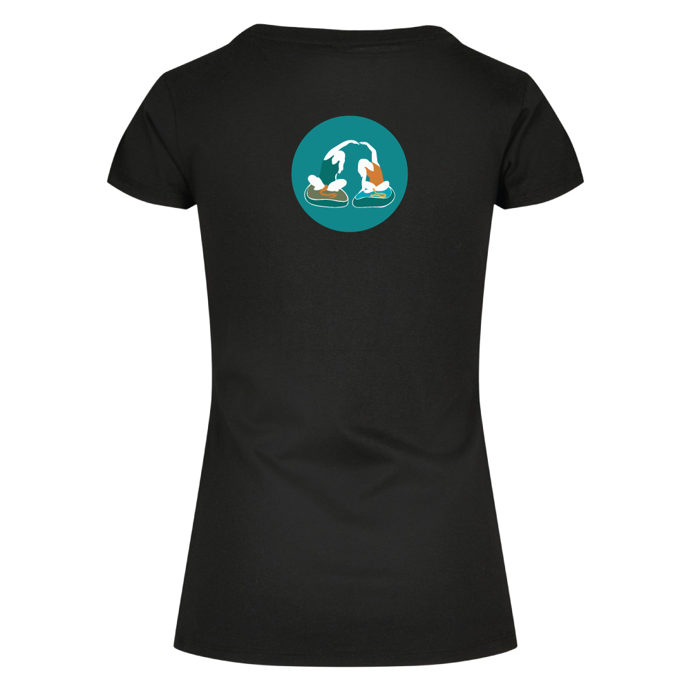Maverick Mums Paddle Boarding Duo Classic Fit T-Shirt | Unisex Adventure Tee | Front & Back Print