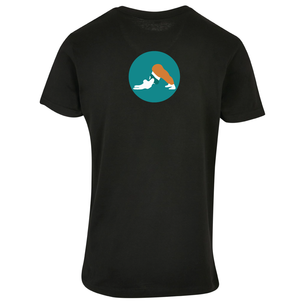 Maverick Mums Yoga Relaxed Fit T-Shirt | Unisex Adventure Tee | Front & Back Design