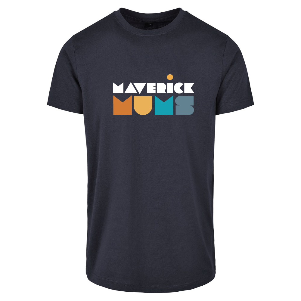 Maverick Mums Rhino Relaxed Fit T-Shirt | Unisex Adventure Tee | Front & Back Print