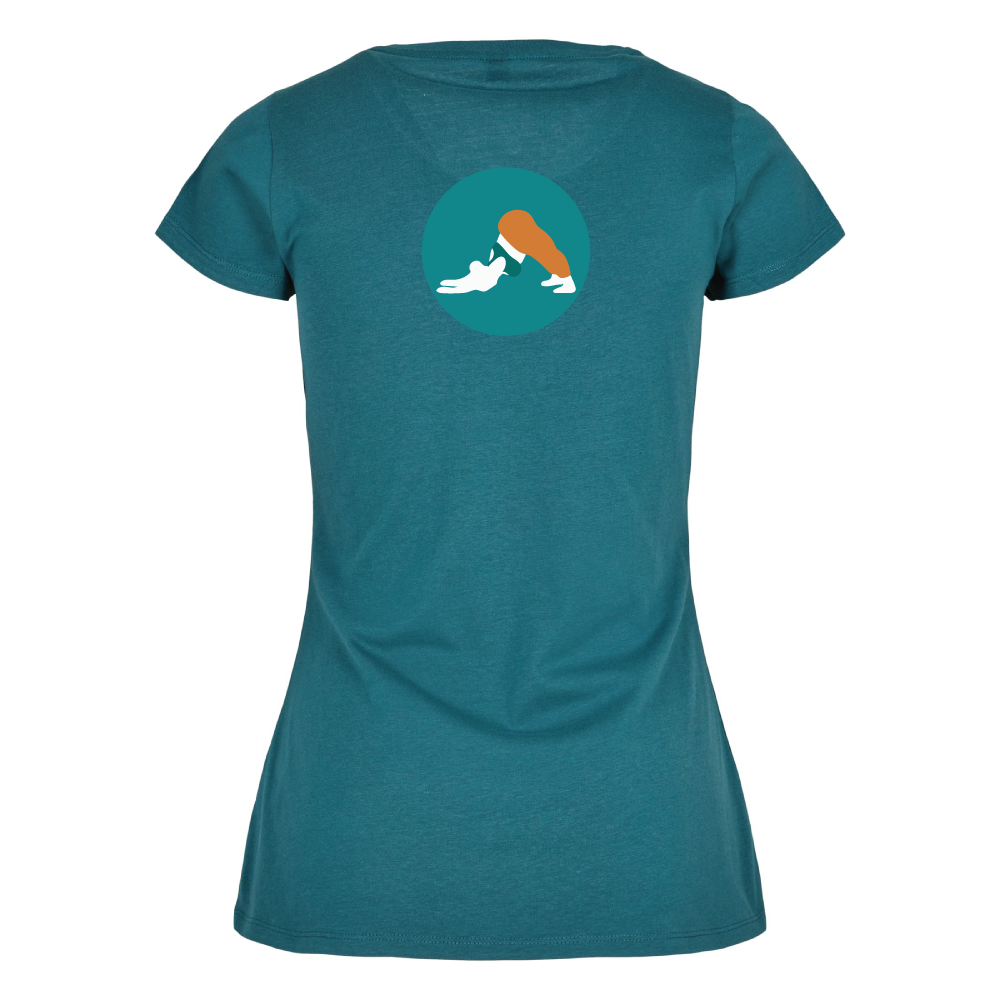 Maverick Mums Yoga Classic Fit T-Shirt | Unisex Adventure Tee | Front & Back Design