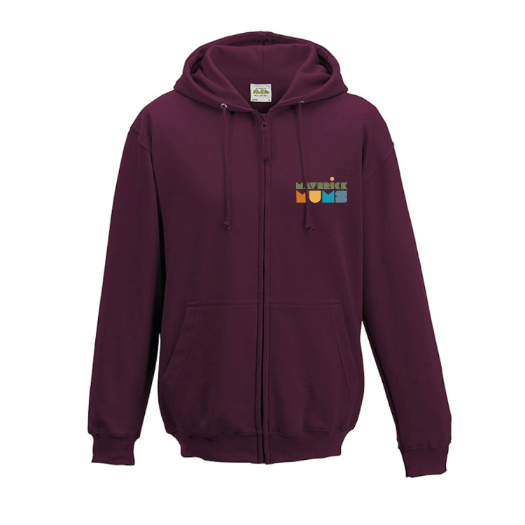 Maverick Mums Logo Zoodie | Women's Adventure Zip Hoodie | Outdoor Clothing