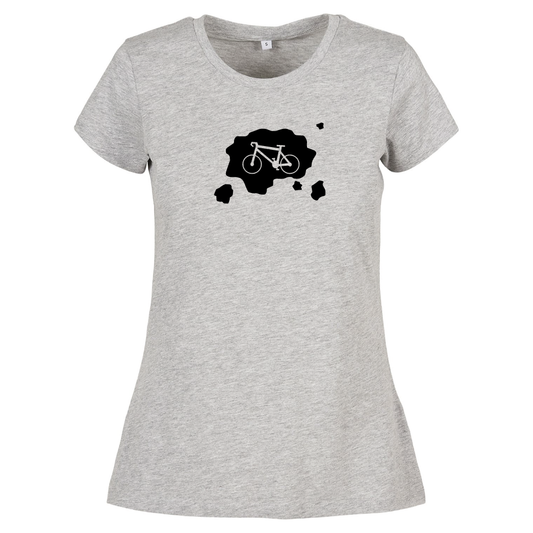 Mud Cycle Ladies Biking Cycling Adventure T-Shirt