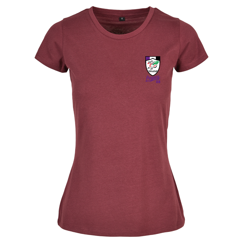 North Wales Dragons Community Football Club Legacy Badge Women's T-shirt