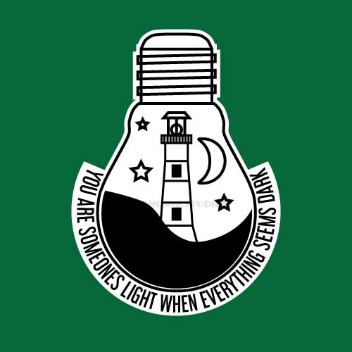You Are Someone's Light When Everything Seems Dark Sticker