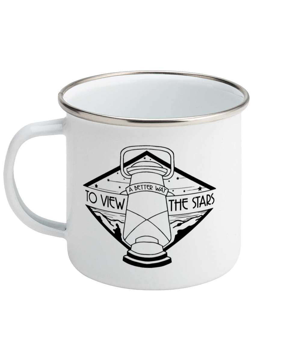 A Better Way To View The Stars Camping Mug Pen and Ink Studios