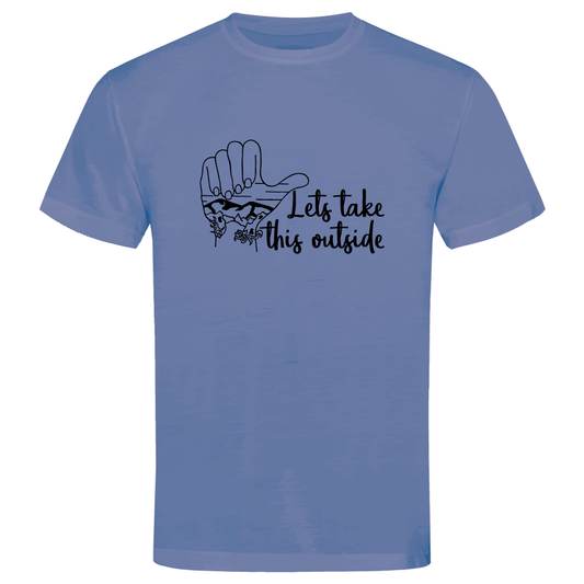 Adventure Queens Let's Take This Outside unisex t-shirt