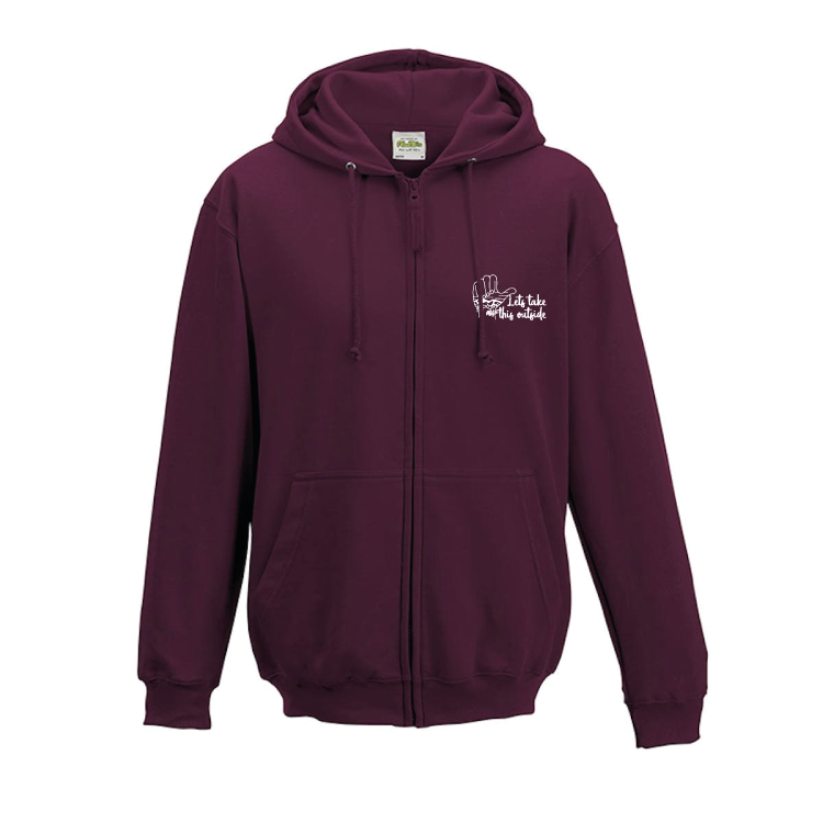 Adventure Queens Let's Take This Outside unisex zoodie with pocket size design
