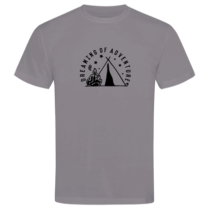 Check out our latest camping themed adventure t-shirts