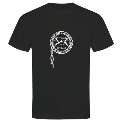 Check out our latest climbing themed adventure t-shirts