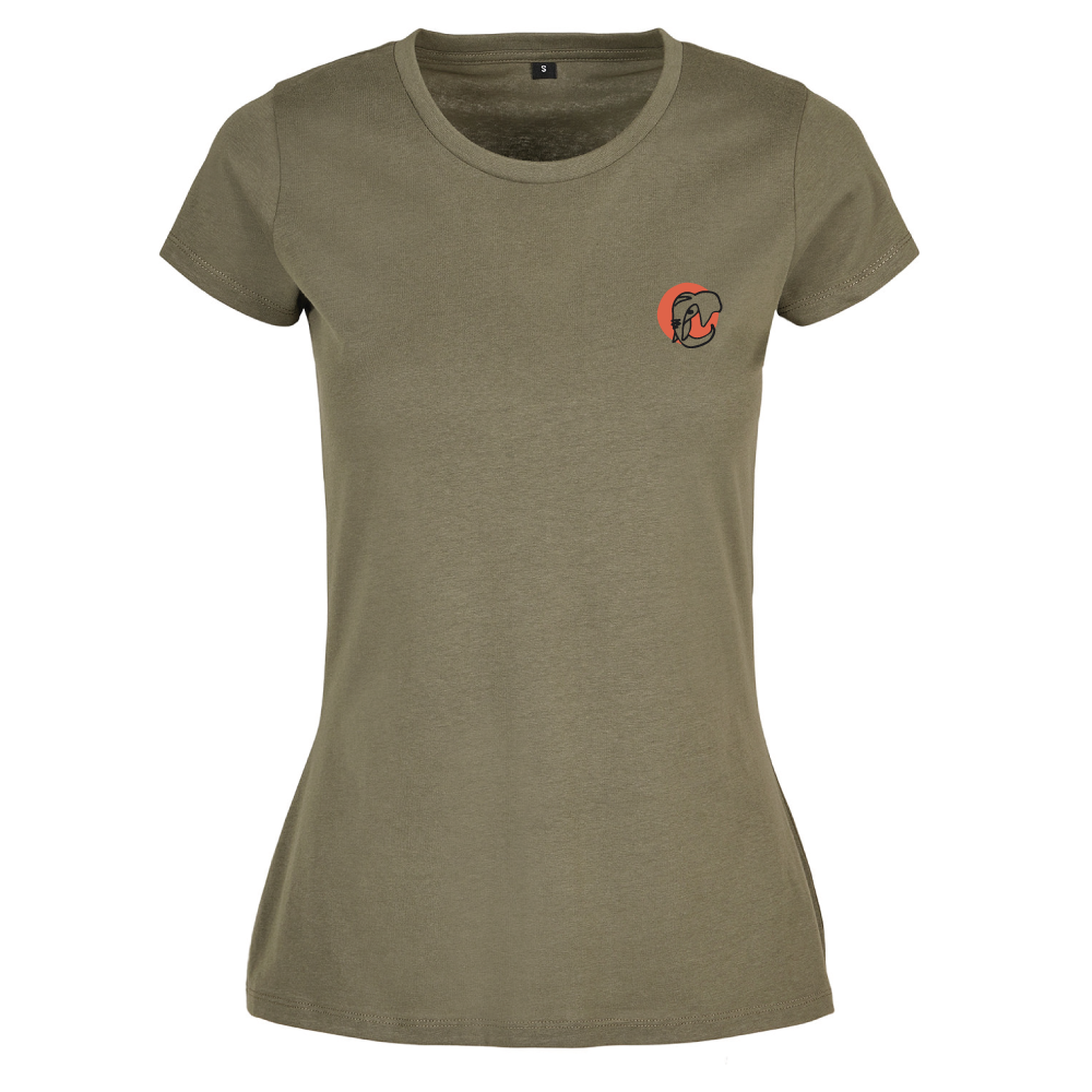 The Matriarch Adventure elephant ladies t-shirt - Pocket logo