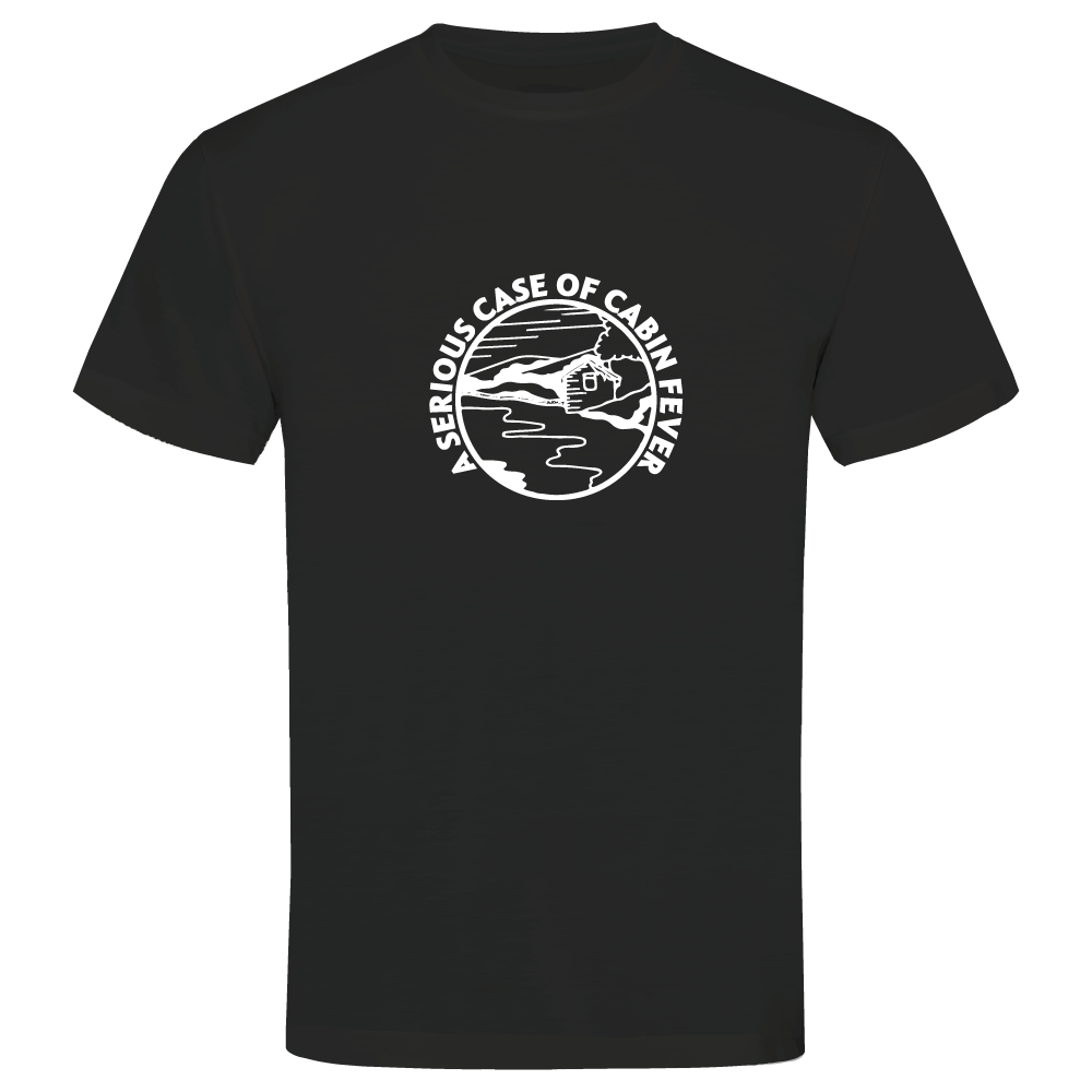 A Serious Case of Cabin Fever Camping T-Shirt
