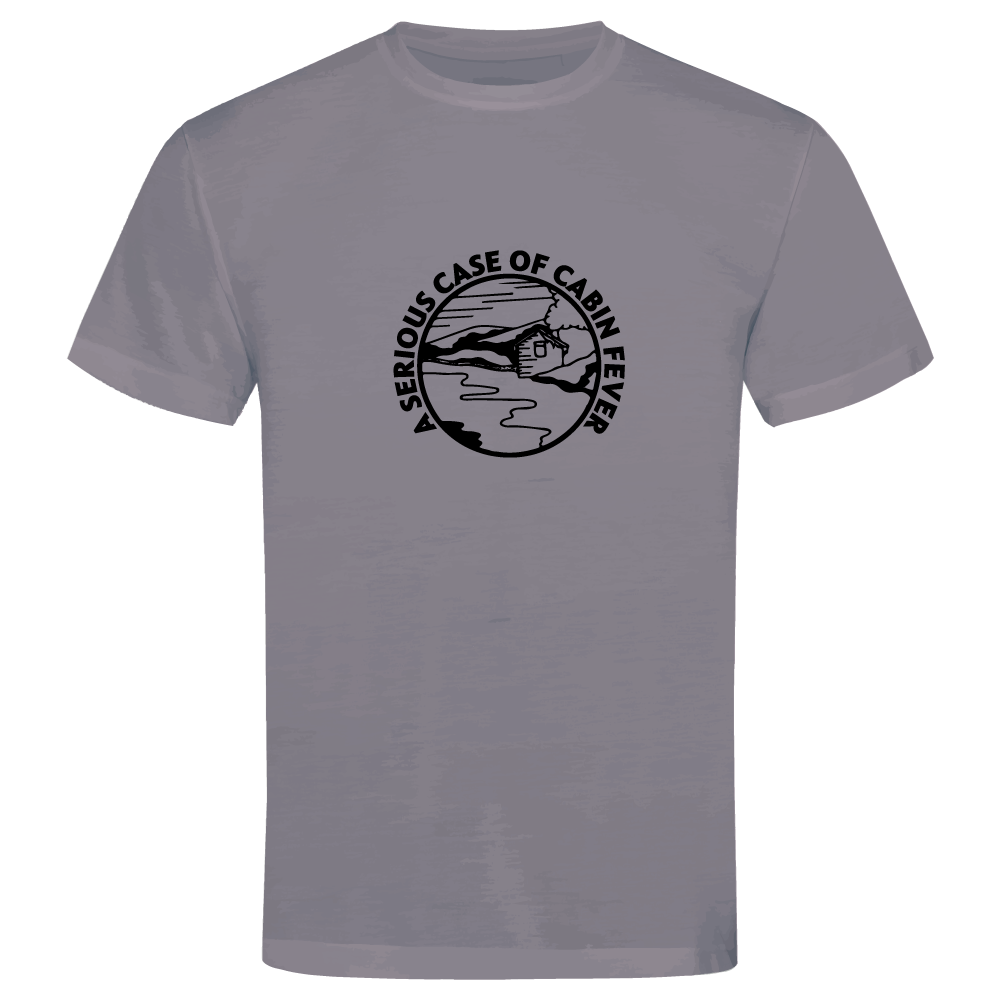 A Serious Case of Cabin Fever Camping T-Shirt
