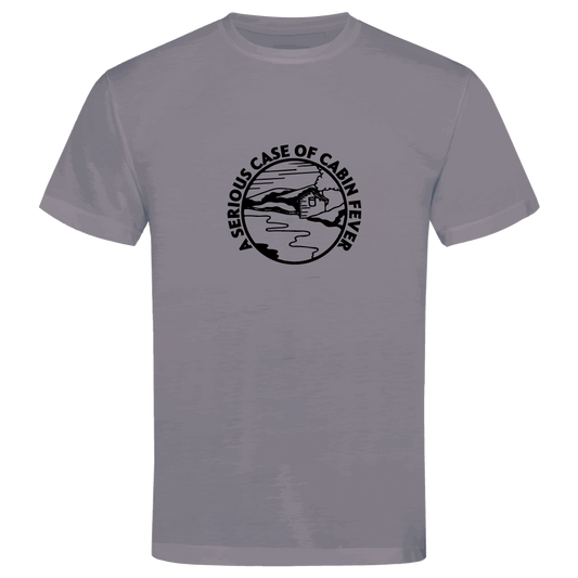 A Serious Case of Cabin Fever Camping T-Shirt