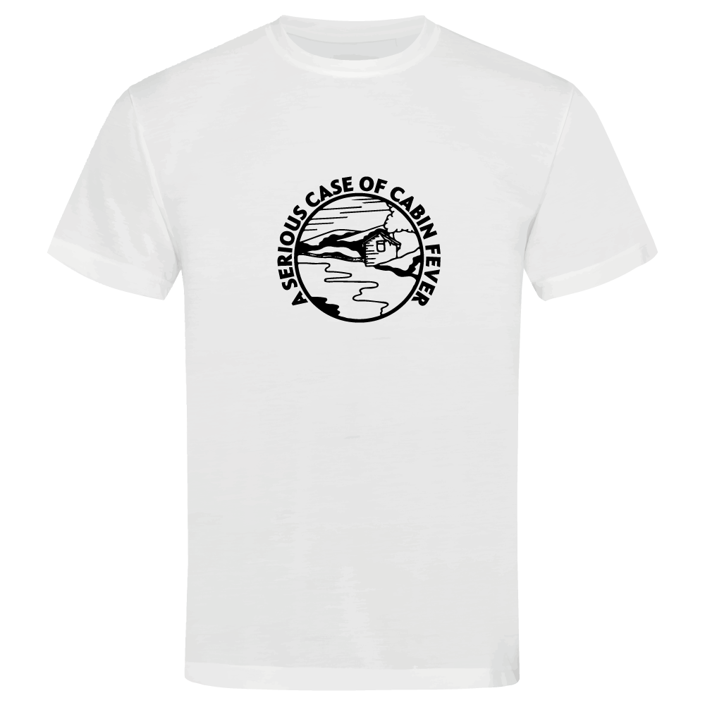 A Serious Case of Cabin Fever Camping T-Shirt