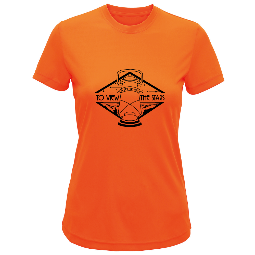 A Better Way to View the Stars Ladies' Camping T-Shirt