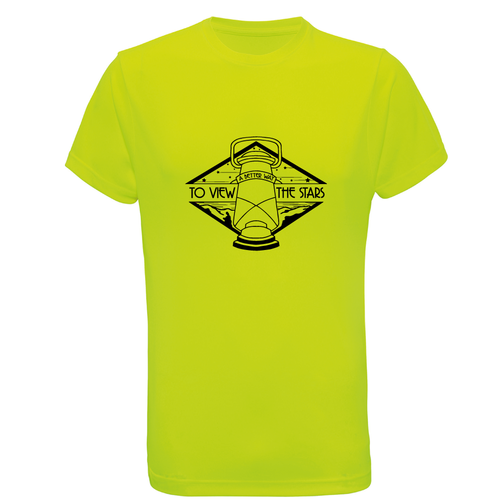 A Better Way To View The Stars camping t-shirt