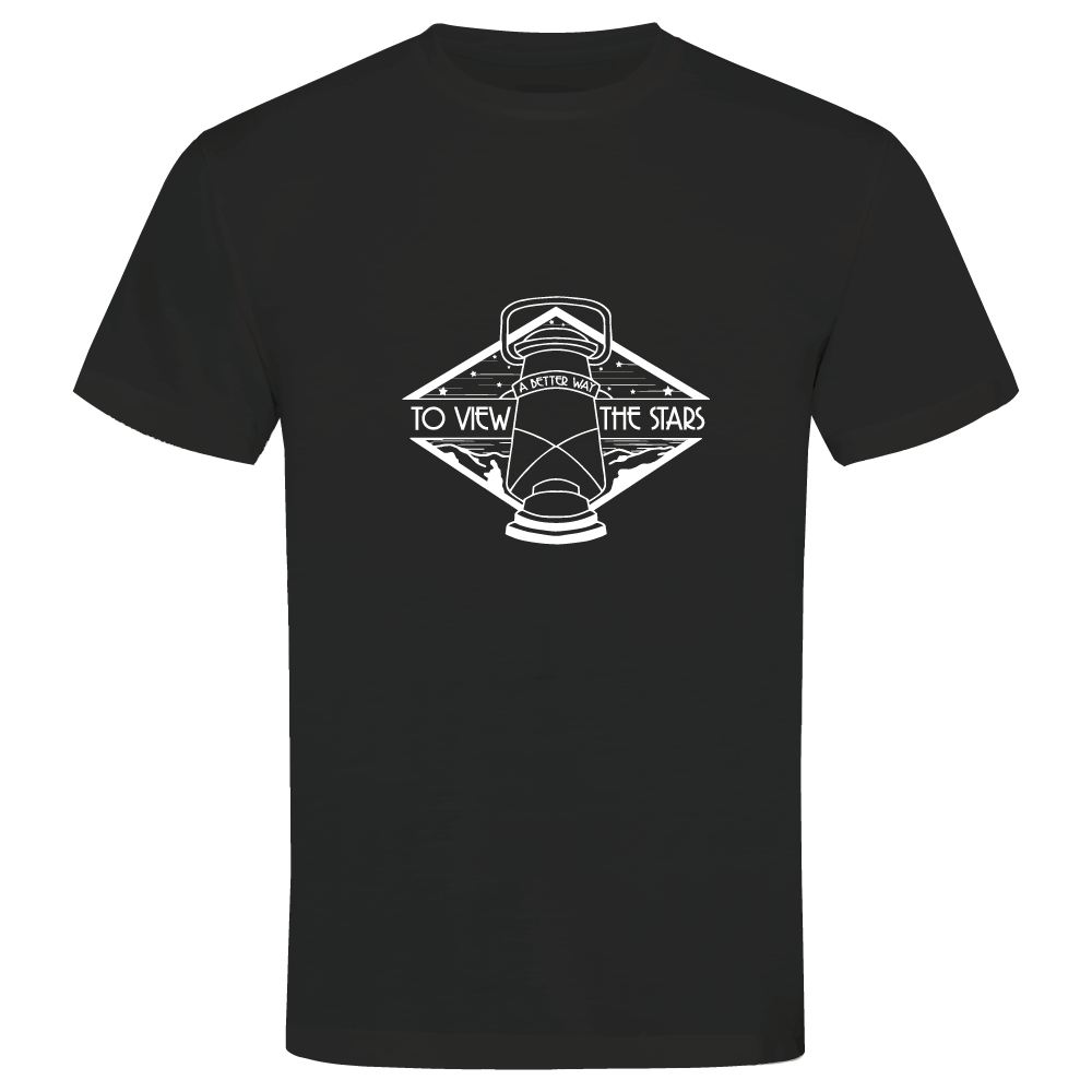 A Better Way To View The Stars camping t-shirt