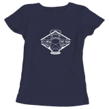 A Better Way To View The Stars ladies camping t-shirt