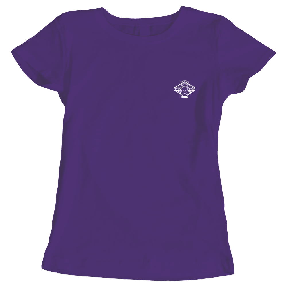 A Better Way to View the Stars Ladies' Camping T-Shirt