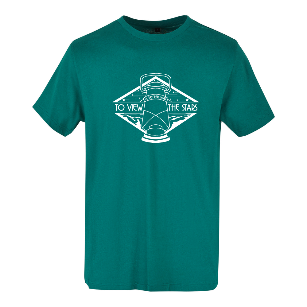 A Better Way To View The Stars camping t-shirt