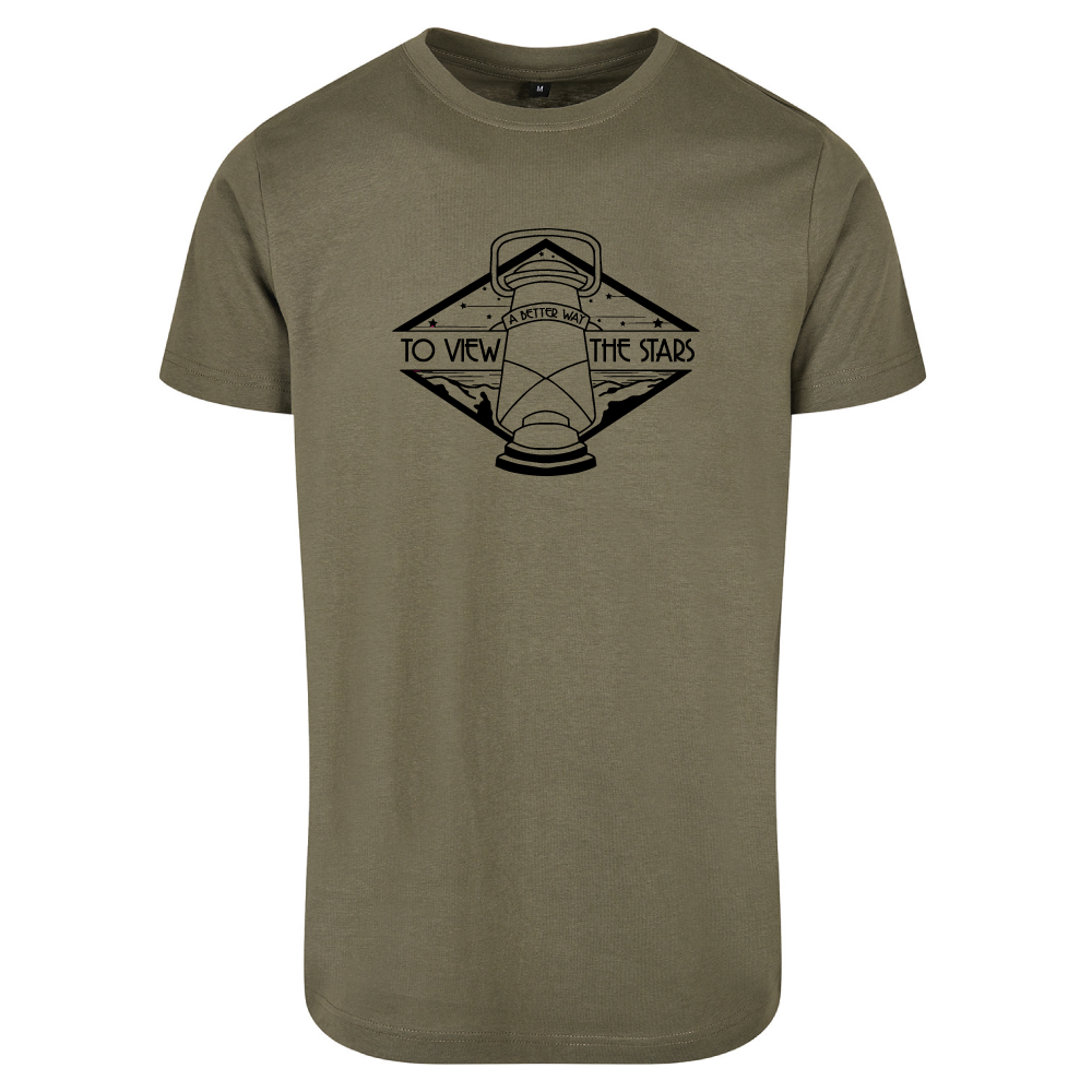 A Better Way To View The Stars camping t-shirt