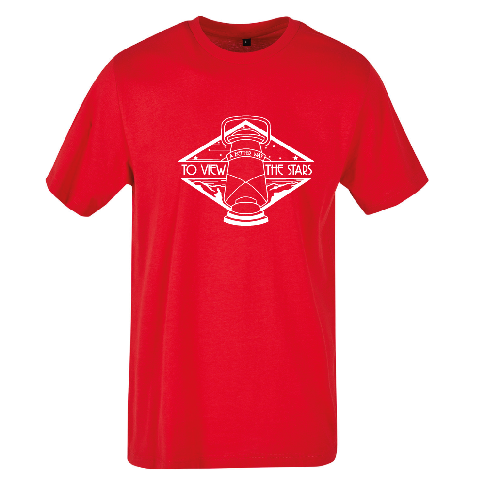 A Better Way To View The Stars camping t-shirt