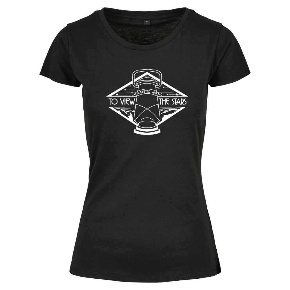 A Better Way to View the Stars Ladies' Camping T-Shirt