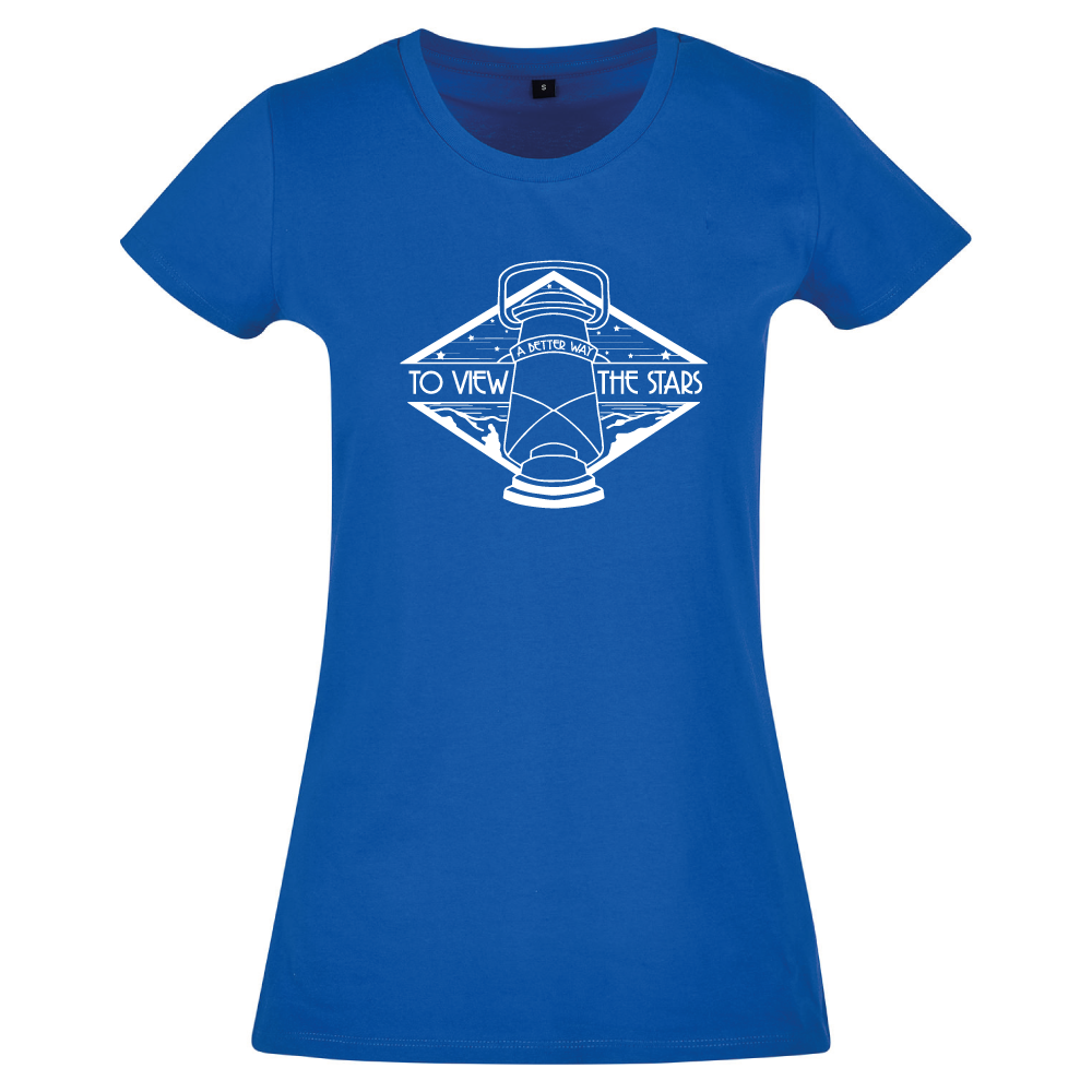 A Better Way to View the Stars Ladies' Camping T-Shirt