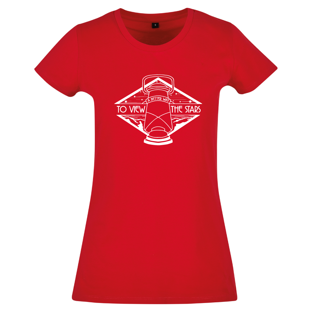 A Better Way to View the Stars Ladies' Camping T-Shirt