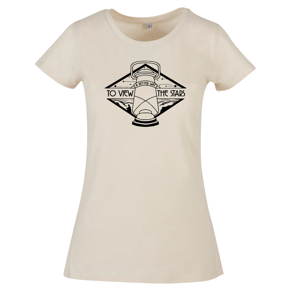 A Better Way to View the Stars Ladies' Camping T-Shirt