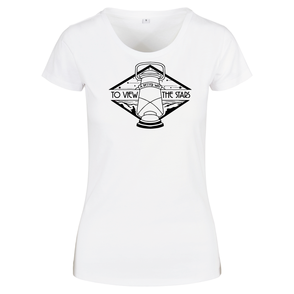 A Better Way to View the Stars Ladies' Camping T-Shirt