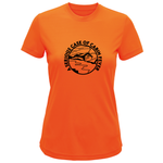 A Serious Case of Cabin Fever ladies camping t-shirt
