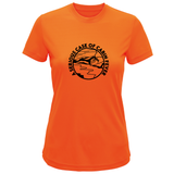 A Serious Case of Cabin Fever ladies camping t-shirt
