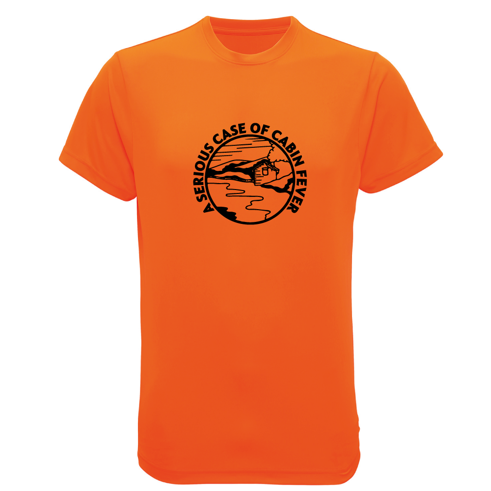 A Serious Case of Cabin Fever Camping T-Shirt