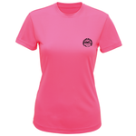 A Serious Case of Cabin Fever ladies camping t-shirt