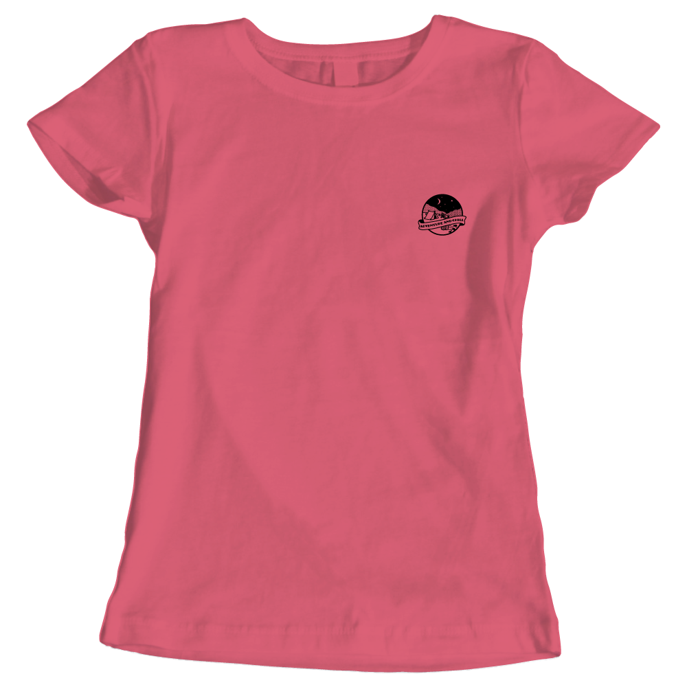 Adventure And Chill Ladies Camping T-Shirt