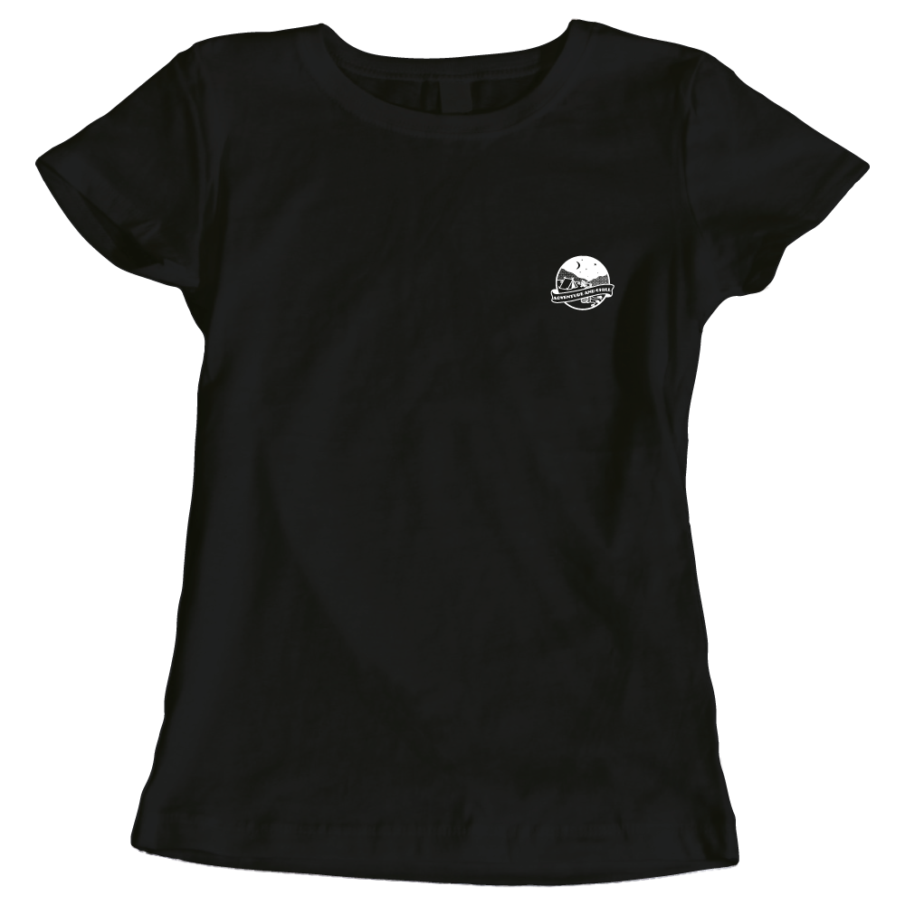 Adventure And Chill Ladies Camping T-Shirt
