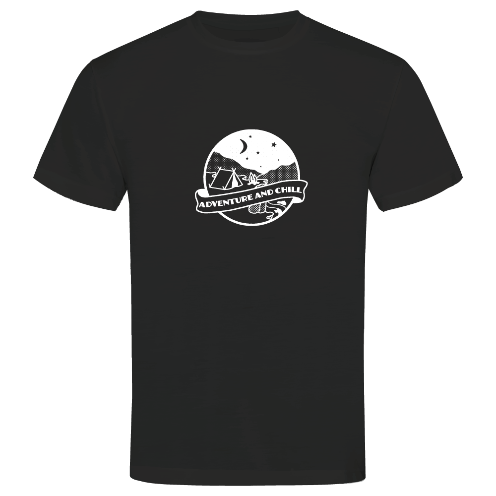 Adventure And Chill Camping T-Shirt