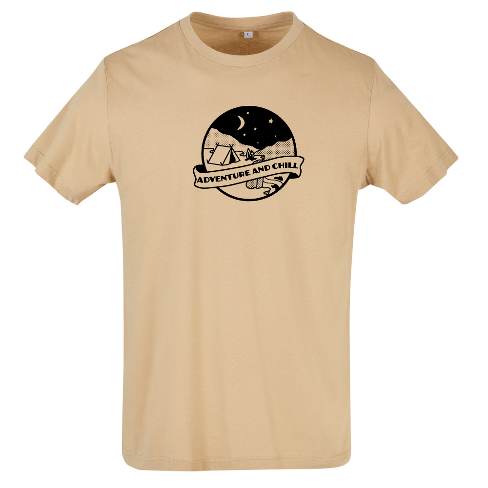 Adventure And Chill Camping T-Shirt