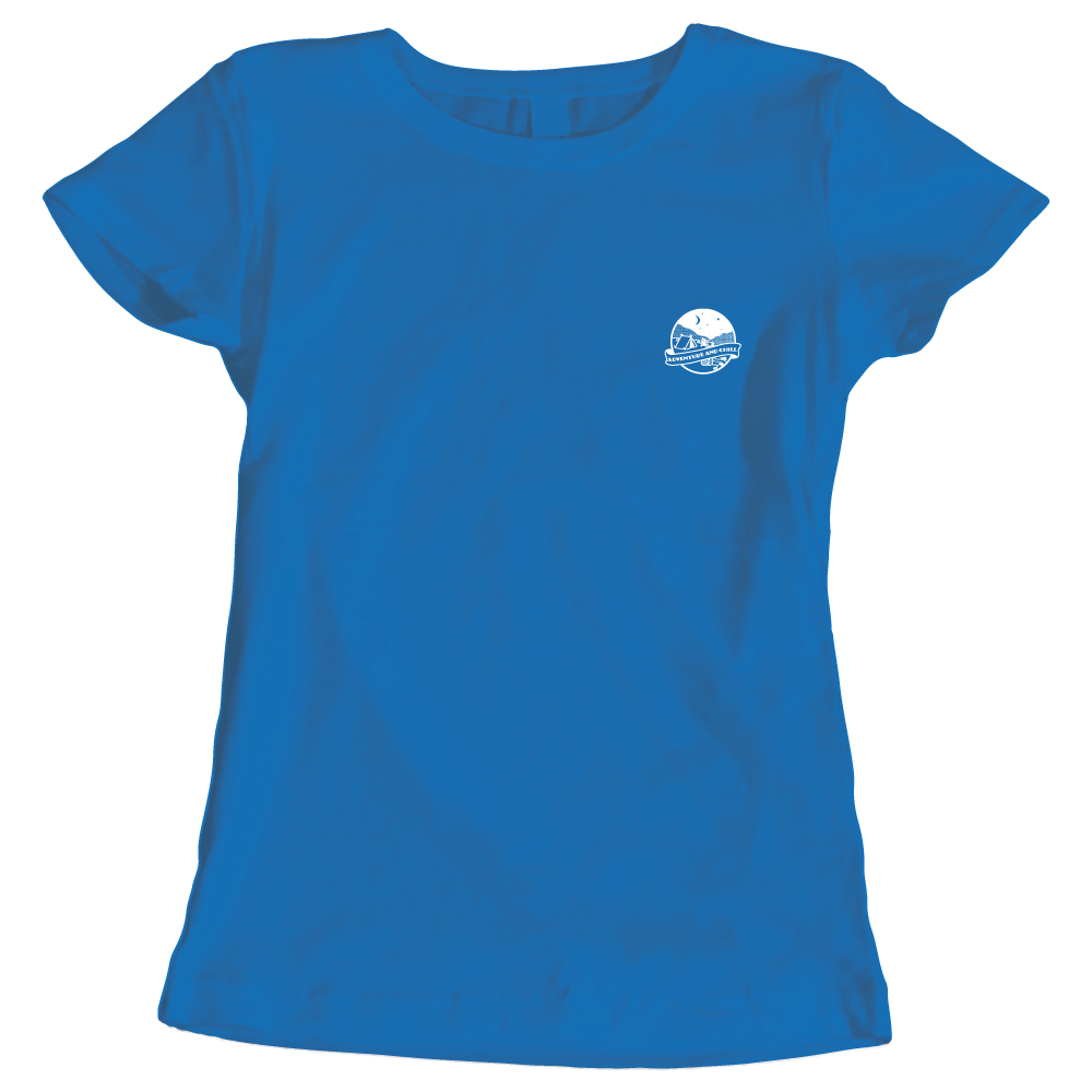 Adventure And Chill Ladies Camping T-Shirt