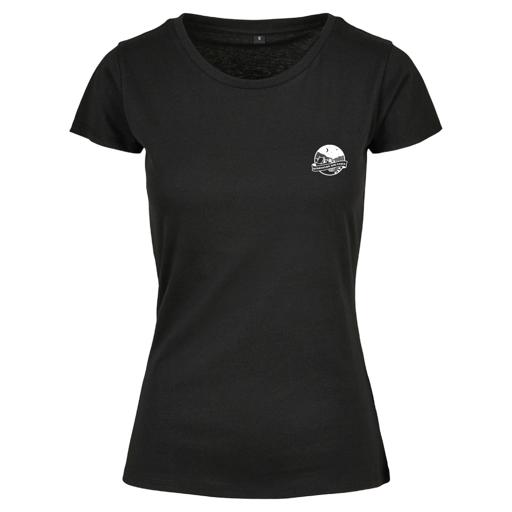 Adventure And Chill Ladies Camping T-Shirt