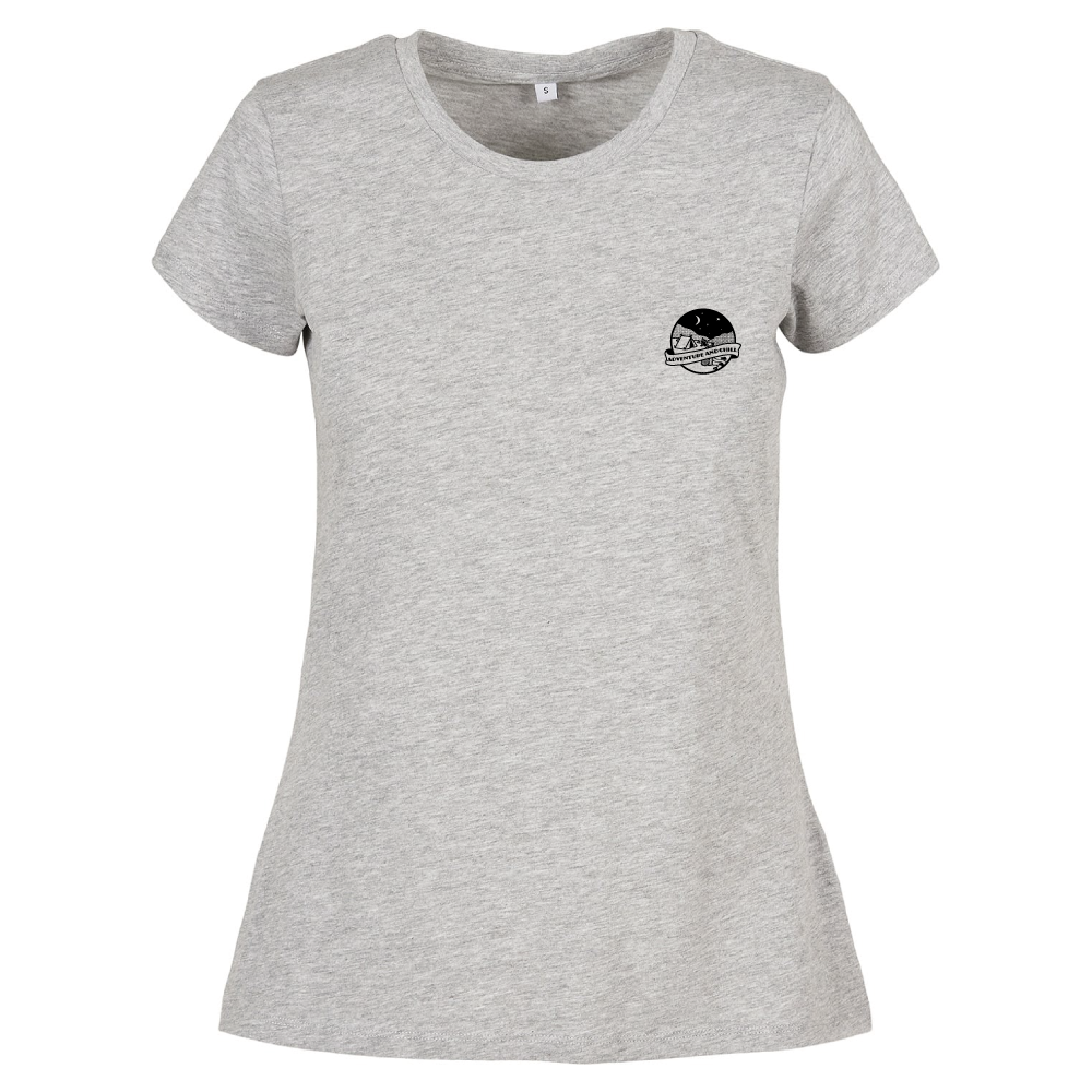 Adventure And Chill Ladies Camping T-Shirt