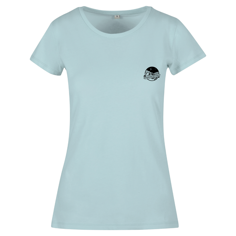Adventure And Chill Ladies Camping T-Shirt