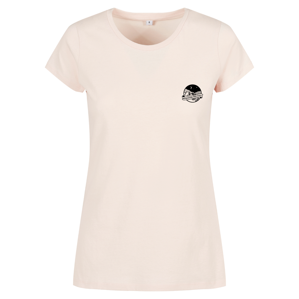 Adventure And Chill Ladies Camping T-Shirt