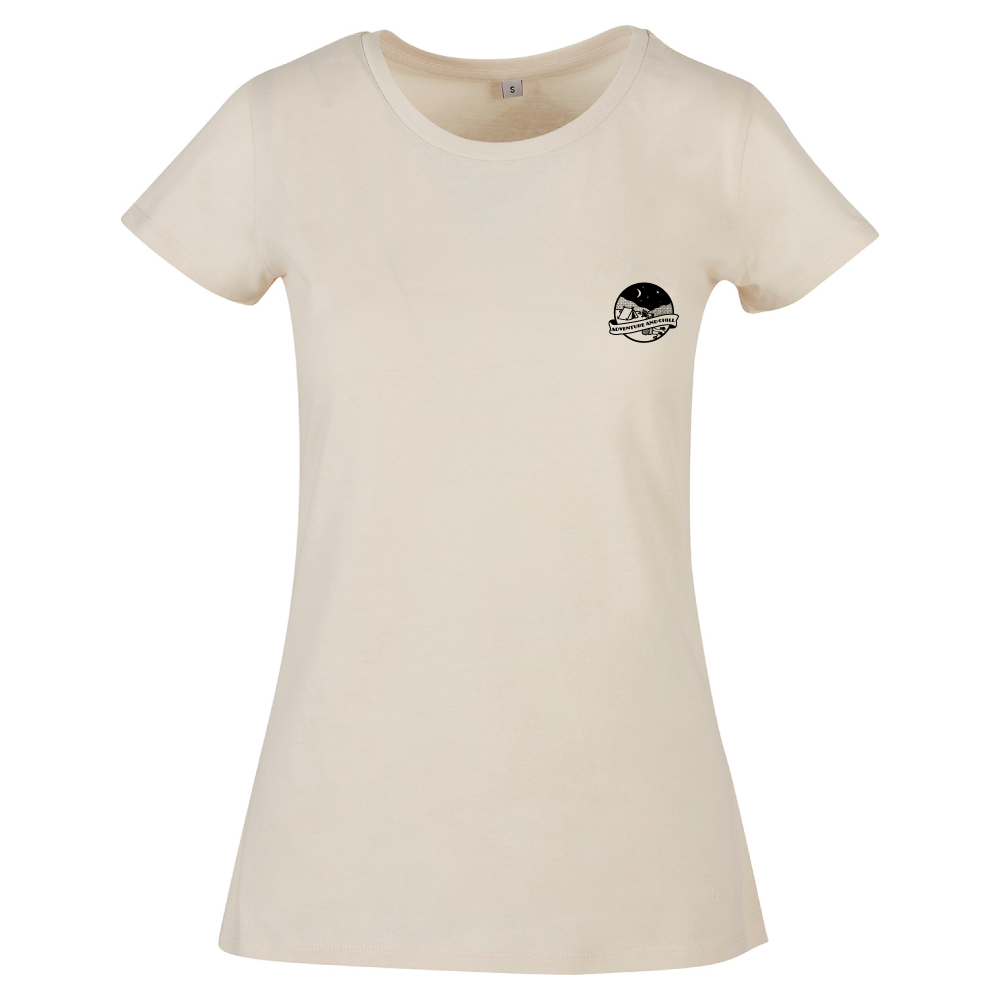 Adventure And Chill Ladies Camping T-Shirt
